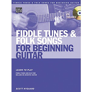 String Letter Publishing Fiddle Tunes and Folk Songs for Beginning Guitar (Book/CD)