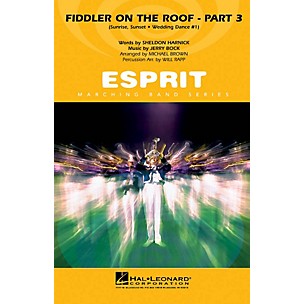 Hal Leonard Fiddler on the Roof - Part 3 Marching Band Level 3 Arranged by Michael Brown/Will Rapp