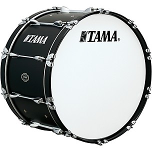 Tama Marching Fieldstar Marching Bass Drum, Satin Black