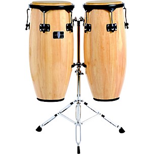 Gon Bops Fiesta Conga set with Dual Conga Stand