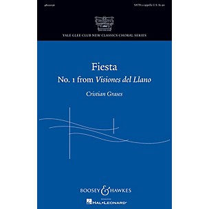 Boosey and Hawkes Fiesta SATB a cappella composed by Cristian Grases