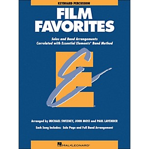 Hal Leonard Film Favorites Keyboard Percussion