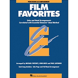 Hal Leonard Film Favorites Percussion