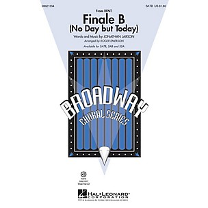 Hal Leonard Finale B (from Rent) ShowTrax CD Arranged by Roger Emerson