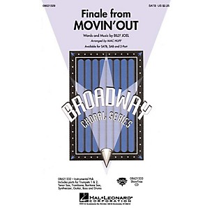 Hal Leonard Finale from Movin' Out ShowTrax CD Arranged by Mac Huff