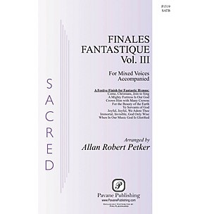 PAVANE Finales Fantastique 3 SATB arranged by Allan Robert Petker