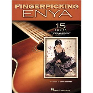 Hal Leonard Fingerpicking Enya 15 Songs Arranged for Solo Guitar In Standard Notation & Tab