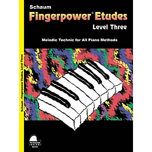Schaum Fingerpower« Etudes Lev 3 Educational Piano Series Softcover