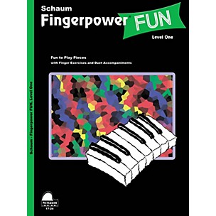 Schaum Fingerpower® Fun (Level 1 Elem Level) Educational Piano Book