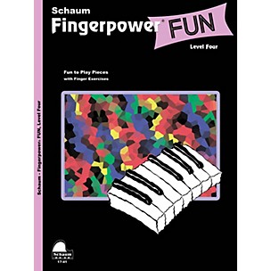 Schaum Fingerpower® Fun (Level 4 Inter Level) Educational Piano Book