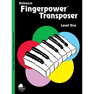 Schaum Fingerpower® Transposer (Level 1 Elem Level) Educational Piano Book by Wesley Schaum
