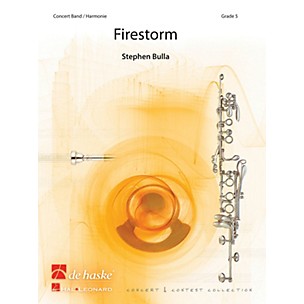 De Haske Music Firestorm (Score and Parts) De Haske Brass Band Series by Stephen Bulla
