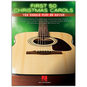 Hal Leonard First 50 Christmas Carols You Should Play on Guitar