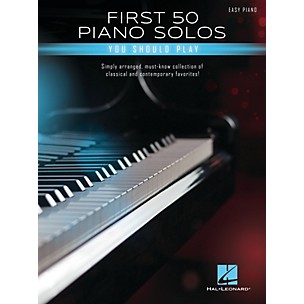 Hal Leonard First 50 Piano Solos You Should Play - Easy Piano Songbook