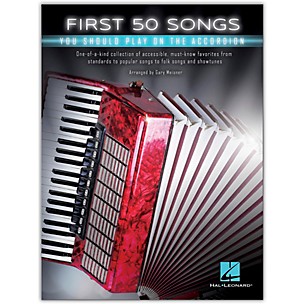 Hal Leonard First 50 Songs You Should Play on the Accordion
