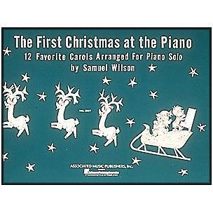 Music Sales First Christmas At The Piano By Wilson