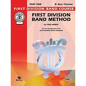 Alfred First Division Band Method Part 1 B-Flat Bass Clarinet