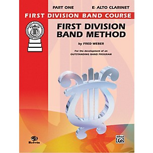 Alfred First Division Band Method Part 1 B-Flat Clarinet