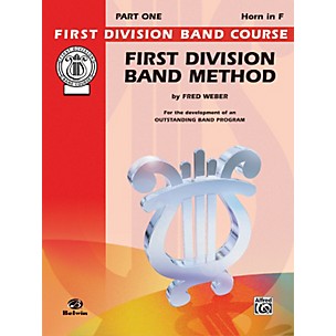 Alfred First Division Band Method Part 1 Horn in F