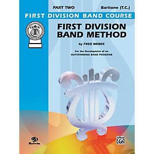 Alfred First Division Band Method Part 2 Baritone (T.C.)