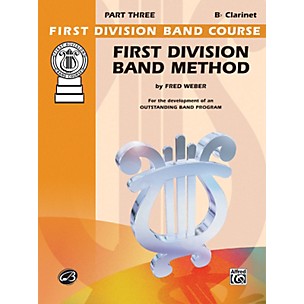 Alfred First Division Band Method Part 3 B-Flat Clarinet