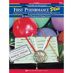 KJOS First Performance Plus 1st/2nd Bflat Clarinet Book