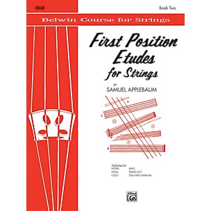 BELWIN First Position Etudes for Strings Cello