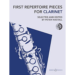 Hal Leonard First Repertoire Pieces For Clarinet Book/CD Includes Piano Accompaniment