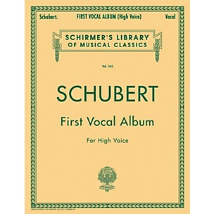 G. Schirmer First Vocal Album for High Voice / Piano (German / English)