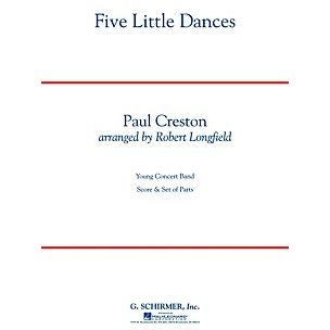 Hal Leonard Five Little Dances - Concert Band Level 3