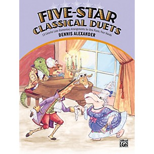 Alfred Five-Star Classical Duets Late Elementary Piano