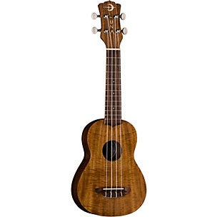 Luna Flamed Acacia Soprano Ukulele