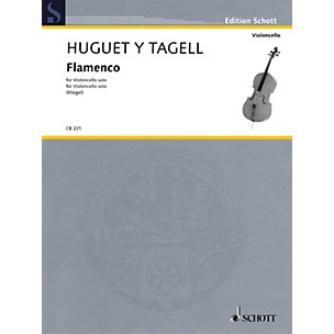 Schott Flamenco from Suite espagnole No. 1 (Cello Solo) String Solo Series Softcover