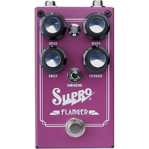 Supro Flanger Effects Pedal