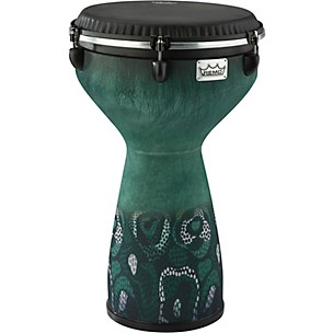 Remo Flareout Djembe Drum, Everglade Green, 13"