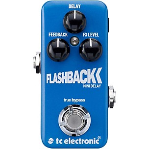 TC Electronic Flashback Mini Delay Guitar Effects Pedal