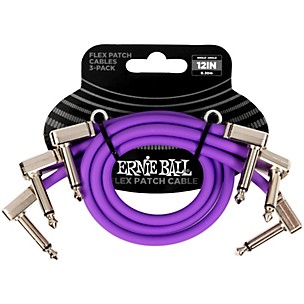 Ernie Ball Flex Patch Cable - 3 Pack