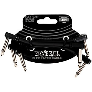 Ernie Ball Flex Patch Cable - 3 Pack