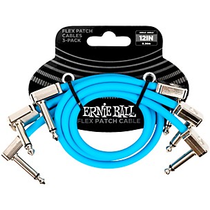 Ernie Ball Flex Patch Cable 3-Pack -