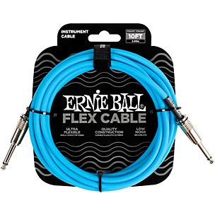 Ernie Ball Flex Straight to Straight Instrument Cable -