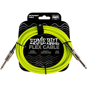 Ernie Ball Flex Straight to Straight Instrument Cable -