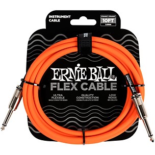 Ernie Ball Flex Straight to Straight Instrument Cable -