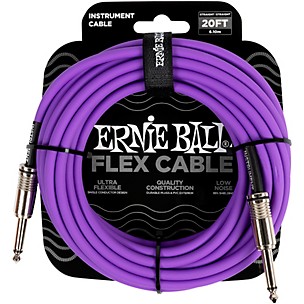 Ernie Ball Flex Straight to Straight Instrument Cable