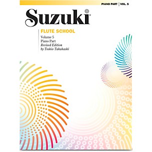 Suzuki Flute School Volume 5 International Songbook with Piano Accompaniment