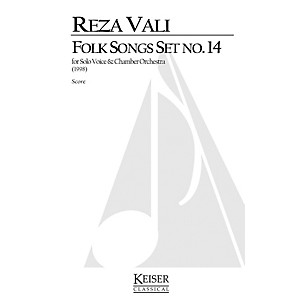 Lauren Keiser Music Publishing Folk Songs: Set No. 14 (Soprano Solo) LKM Music Series  by Reza Vali