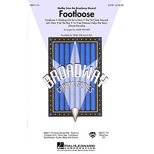 Hal Leonard Footloose (Medley from the Broadway Musical) Combo Parts Arranged by Mark Brymer