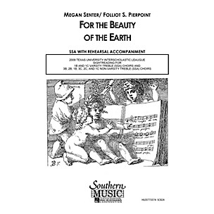 Hal Leonard For the Beauty of the Earth (Choral Music/Octavo Secular Ssa) SSA Composed by Senter, Megan