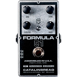 Catalinbread Formula 51 Tweed Champ-style Overdrive Effects Pedal