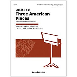 Carl Fischer Foss 3 American Pieces