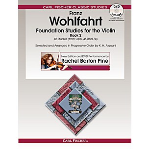 Carl Fischer Foundation Studies for the Violin, Book 2 (Book + DVD)